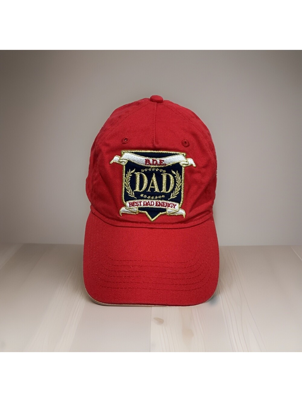Best Dad Energy B.D.E Father Of The Year Trophy Baseball Cap